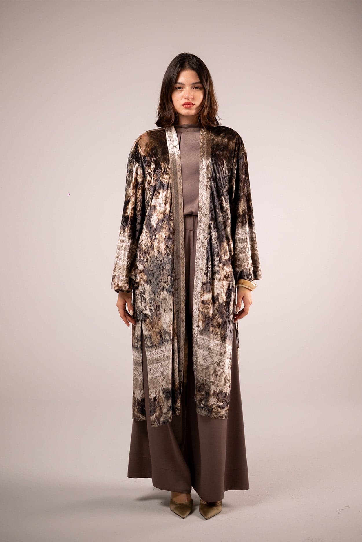 Flow Velvety Kimono
