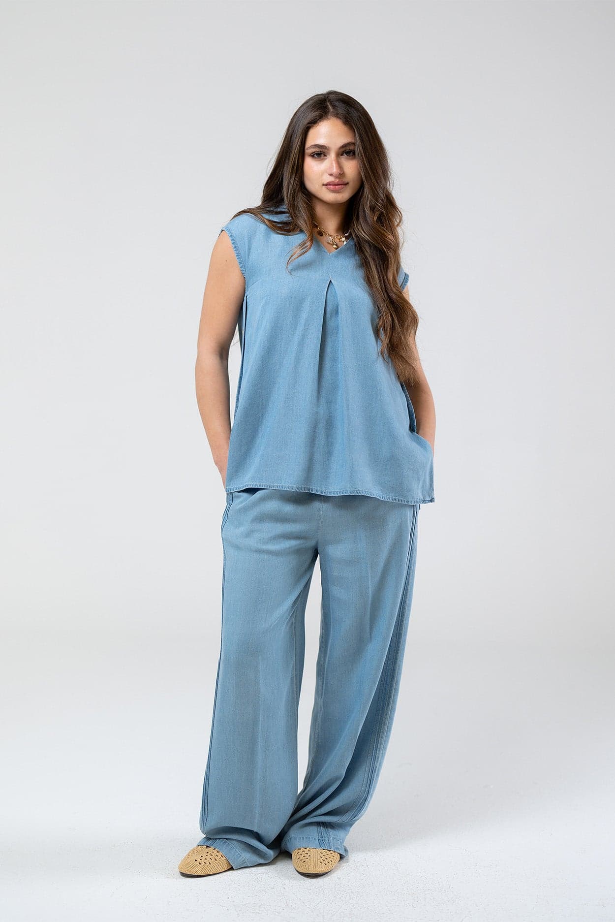Wide-Leg Pants