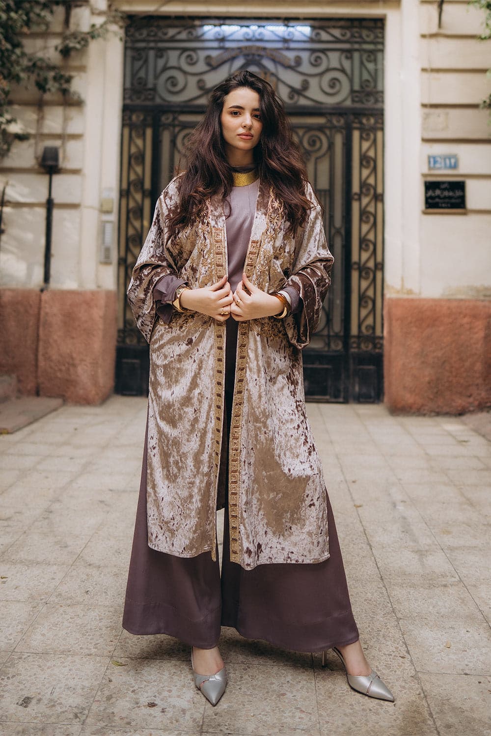 Flow Velvety Kimono