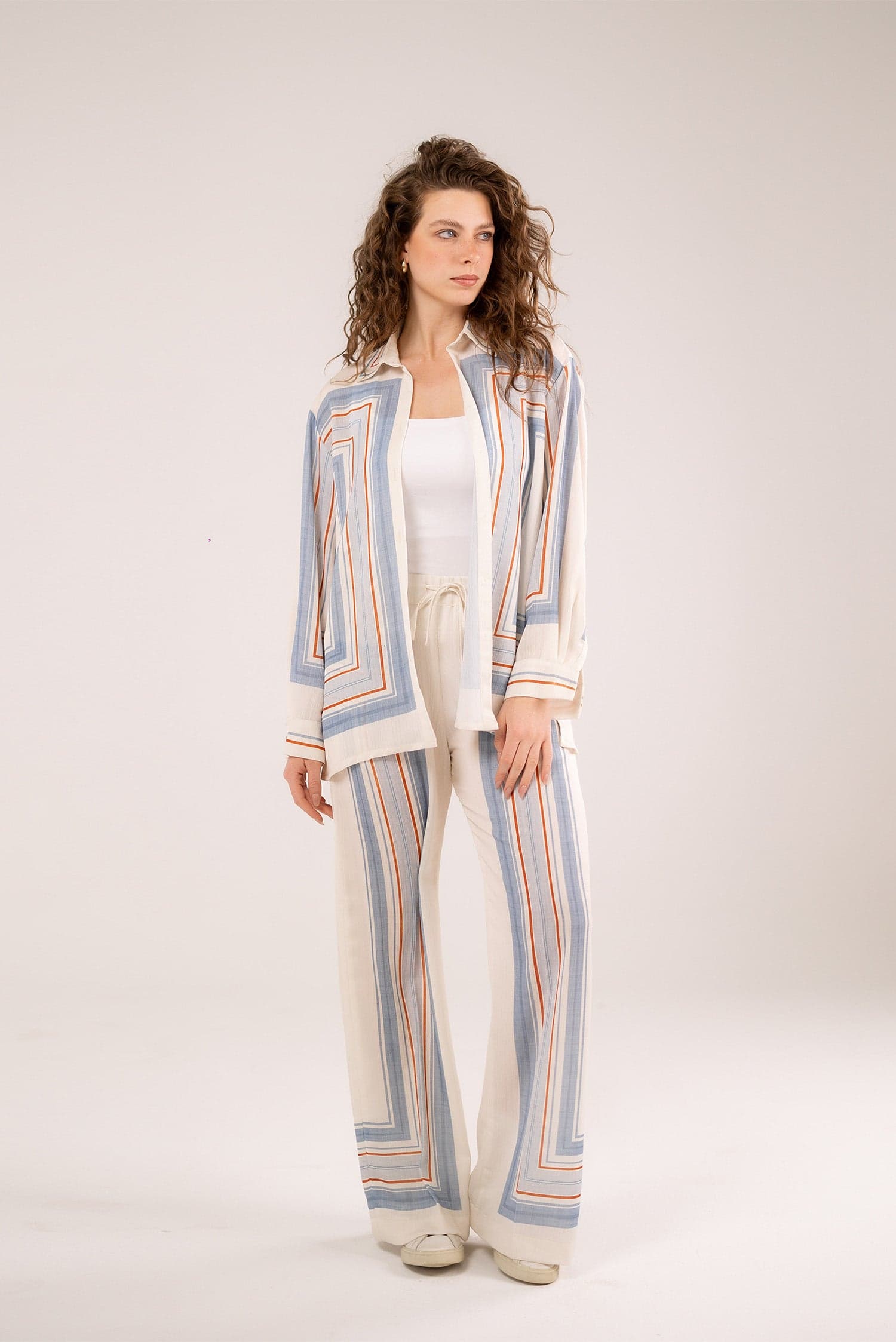 Pinstripe Trouser