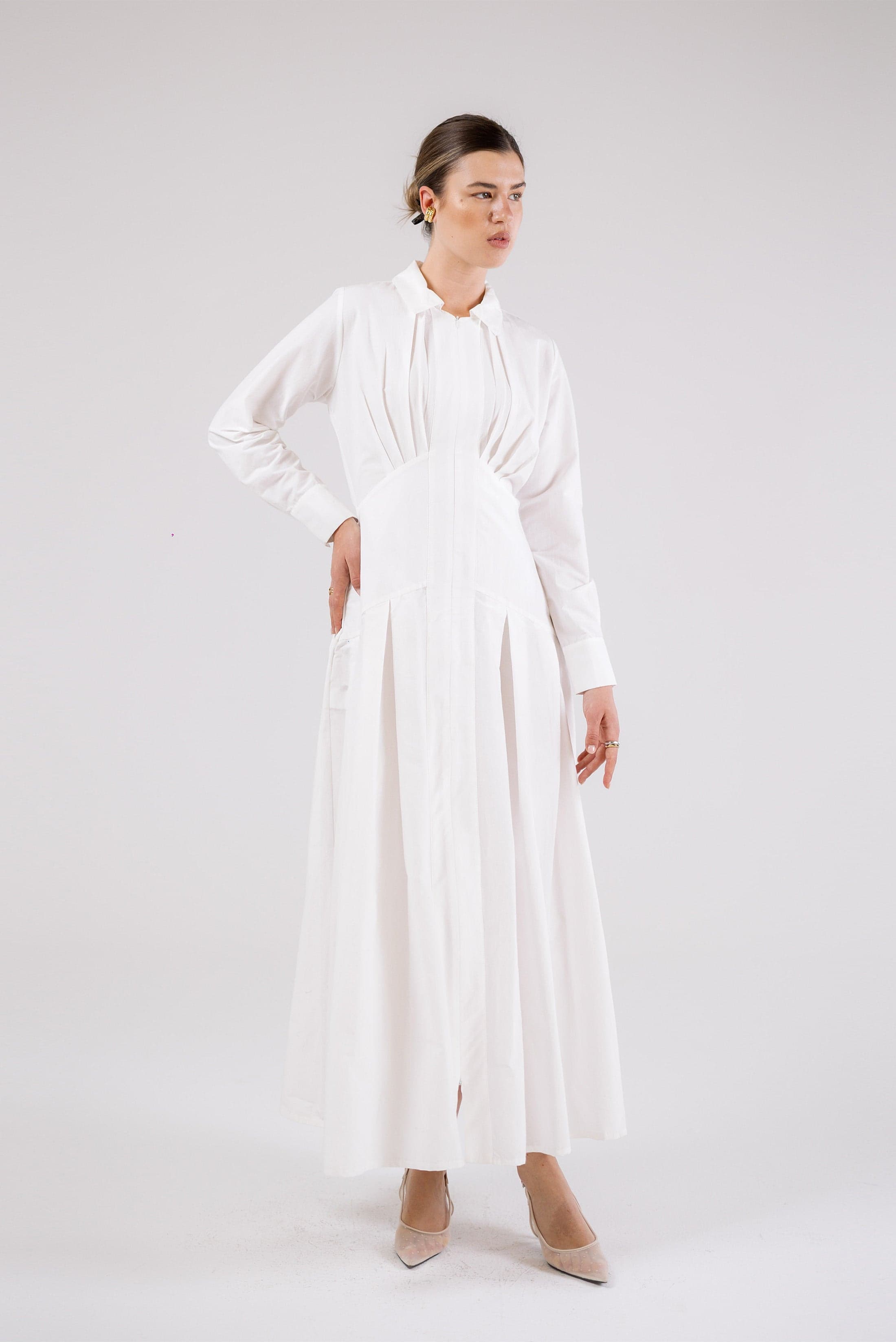 Timeless Ivory Maxi Dress