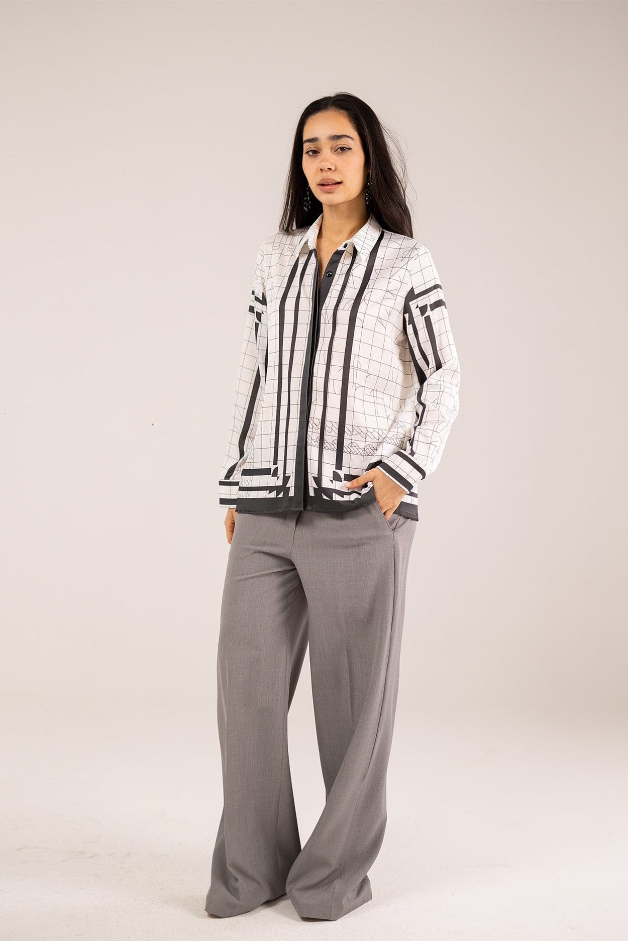 The squared Blouse