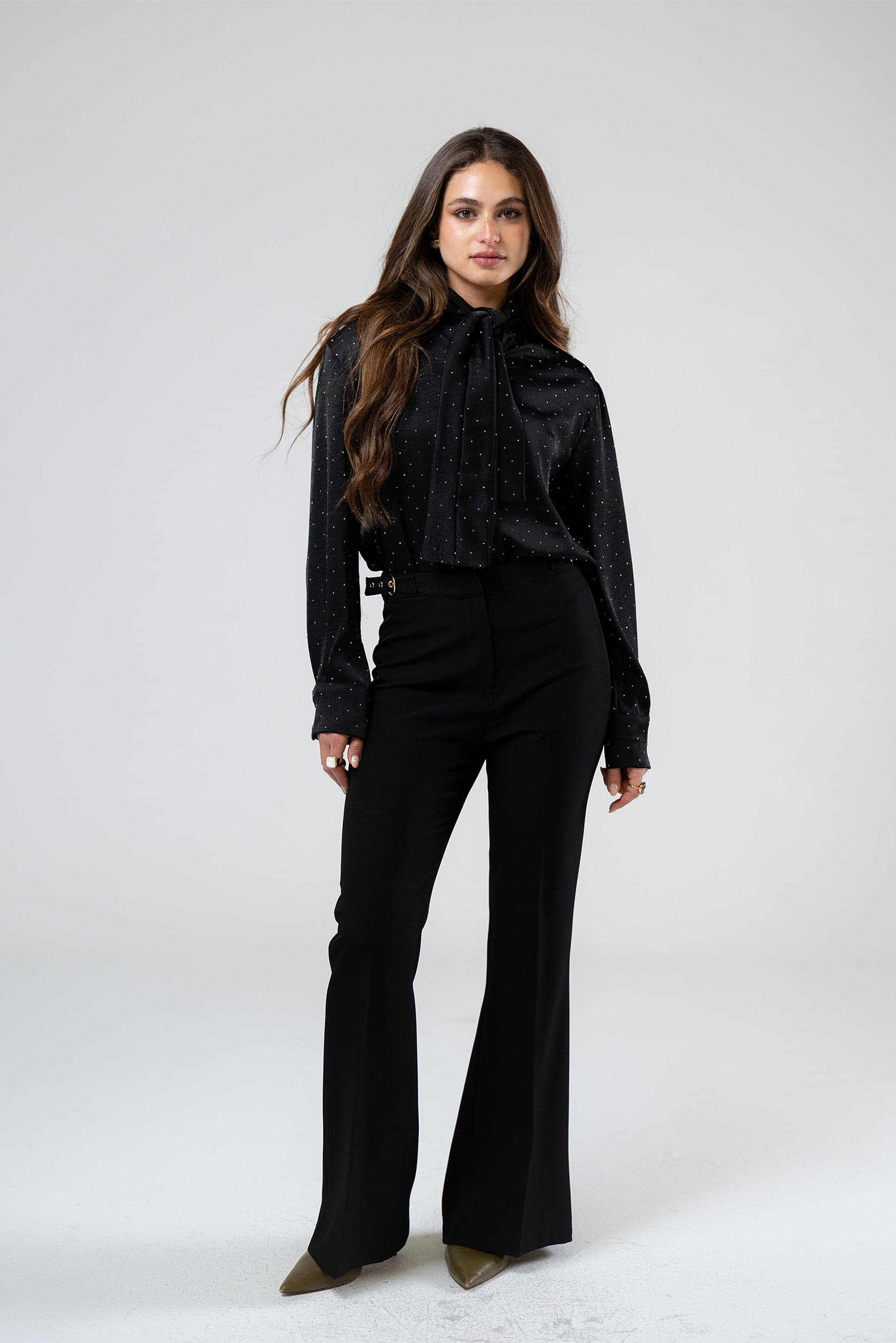 Tie-Neck Blouse